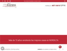 Tablet Screenshot of gabrielaiglesias.com.ar